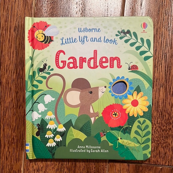 Usborne Little Lift and Look Garden Book - Picture 2 of 4